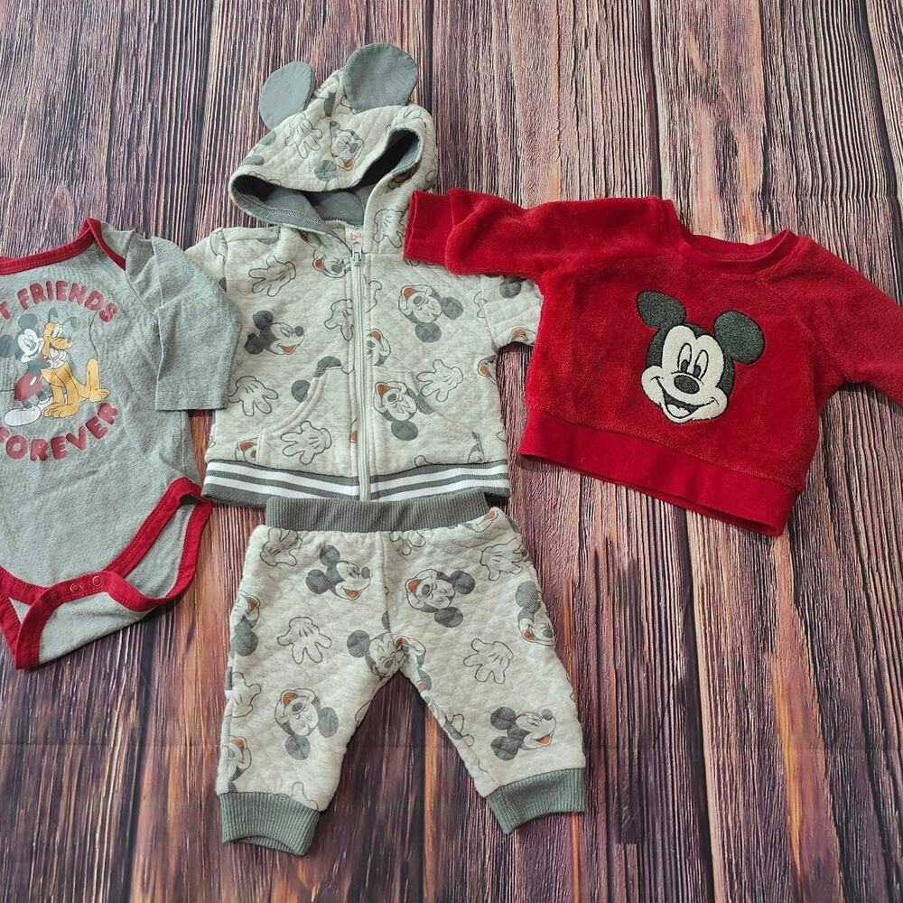 Bundle of 4 Pieces Disney Mickey Mouse